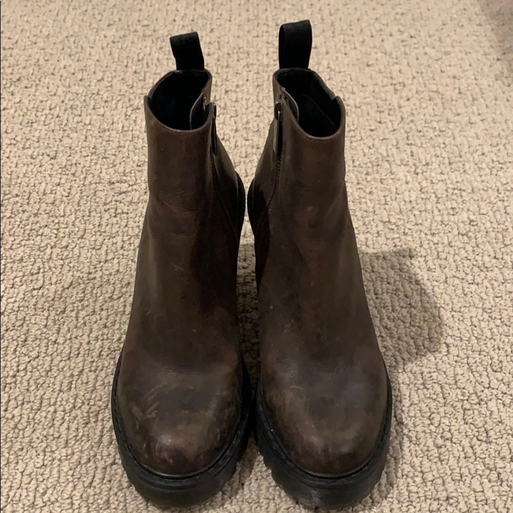 Doc Martens heeled booties